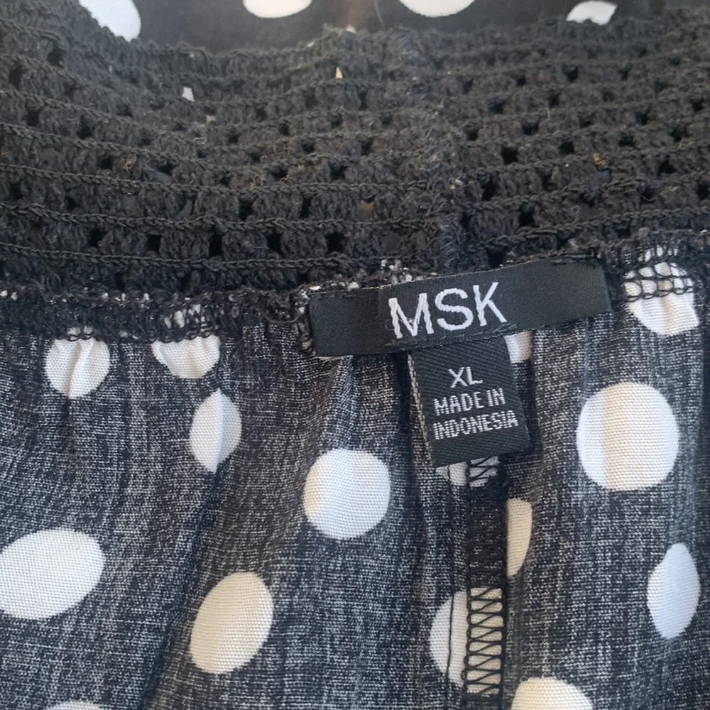 Off the shoulder polka dot dress - Picture 4 of 5